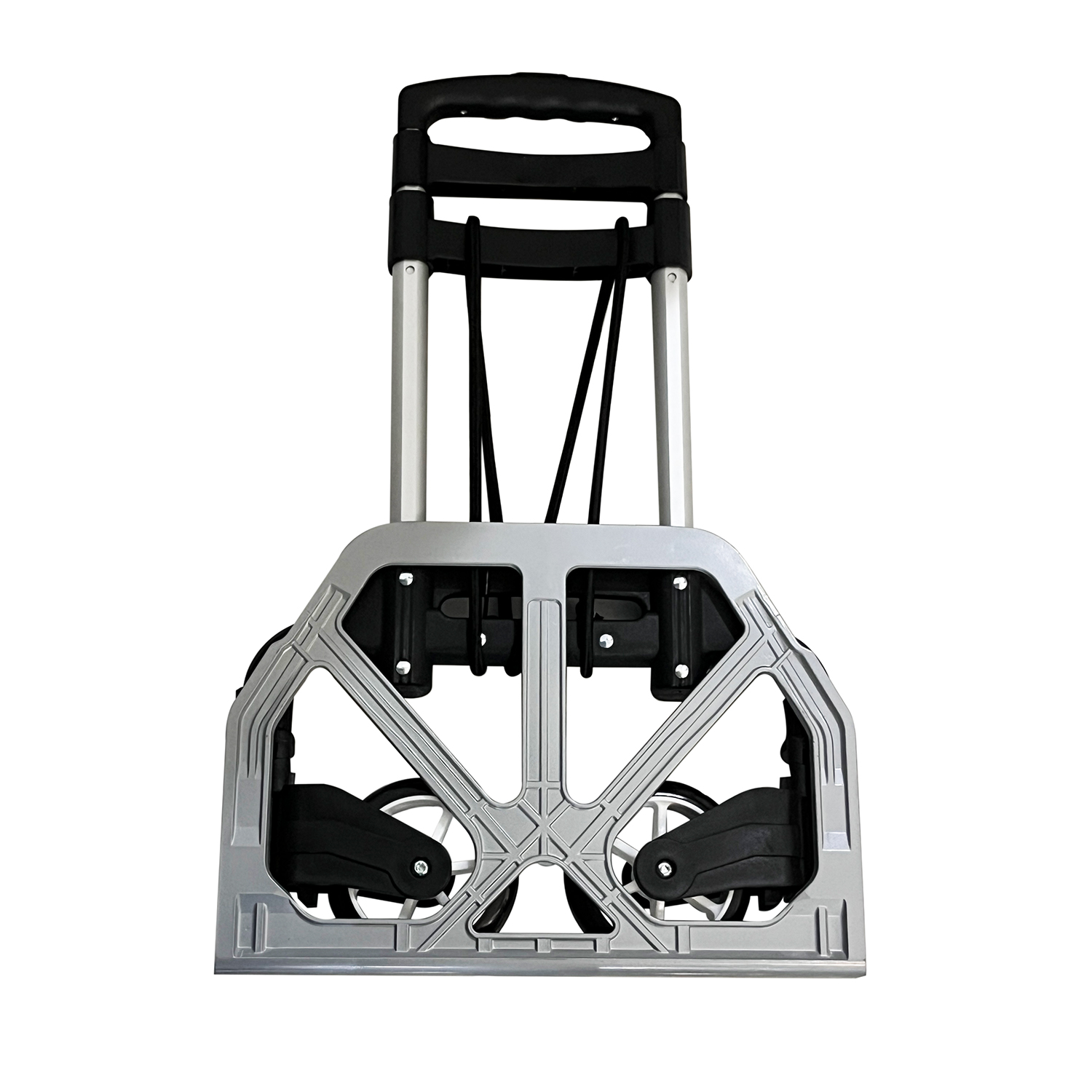 China factory high quality aluminum and plastic foldable trolley luggage trailer shopping material handling trolley cart